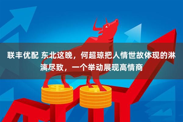 联丰优配 东北这晚，何超琼把人情世故体现的淋漓尽致，一个举动展现高情商