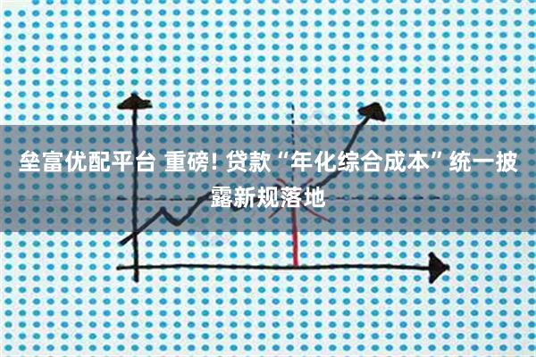 垒富优配平台 重磅! 贷款“年化综合成本”统一披露新规落地